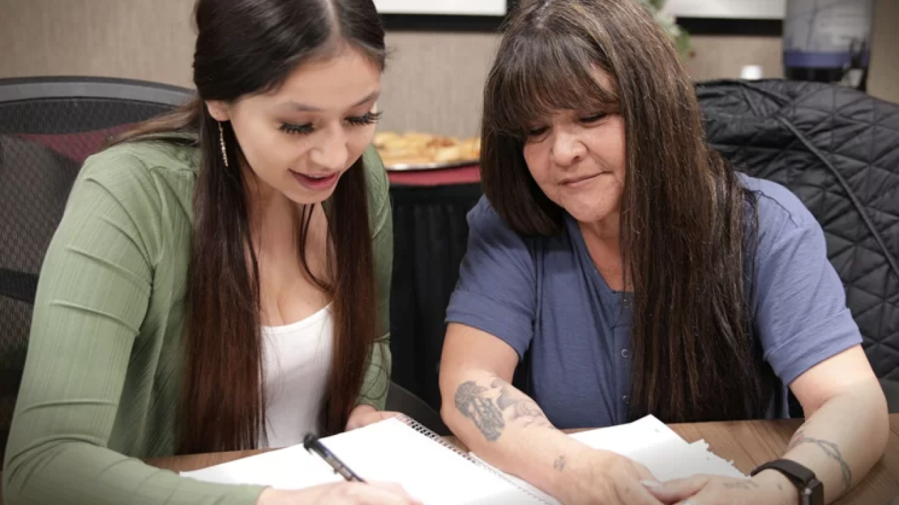 Mazaska Owecaso Otipi Financial, a Native CDFI in Pine Ridge, S.D. Mazaska was one of 11 Native CDFI loan funds to provide data for a CICD study of Native CDFI lending outcomes. Jeffries Design/Image courtesy of Mazaska Owecaso Otipi Financial