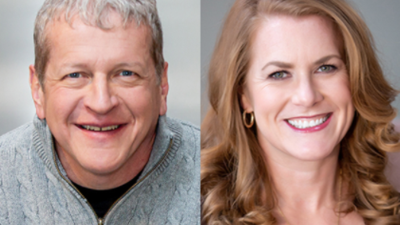 Garvin Jabusch and Betsy Moszeter