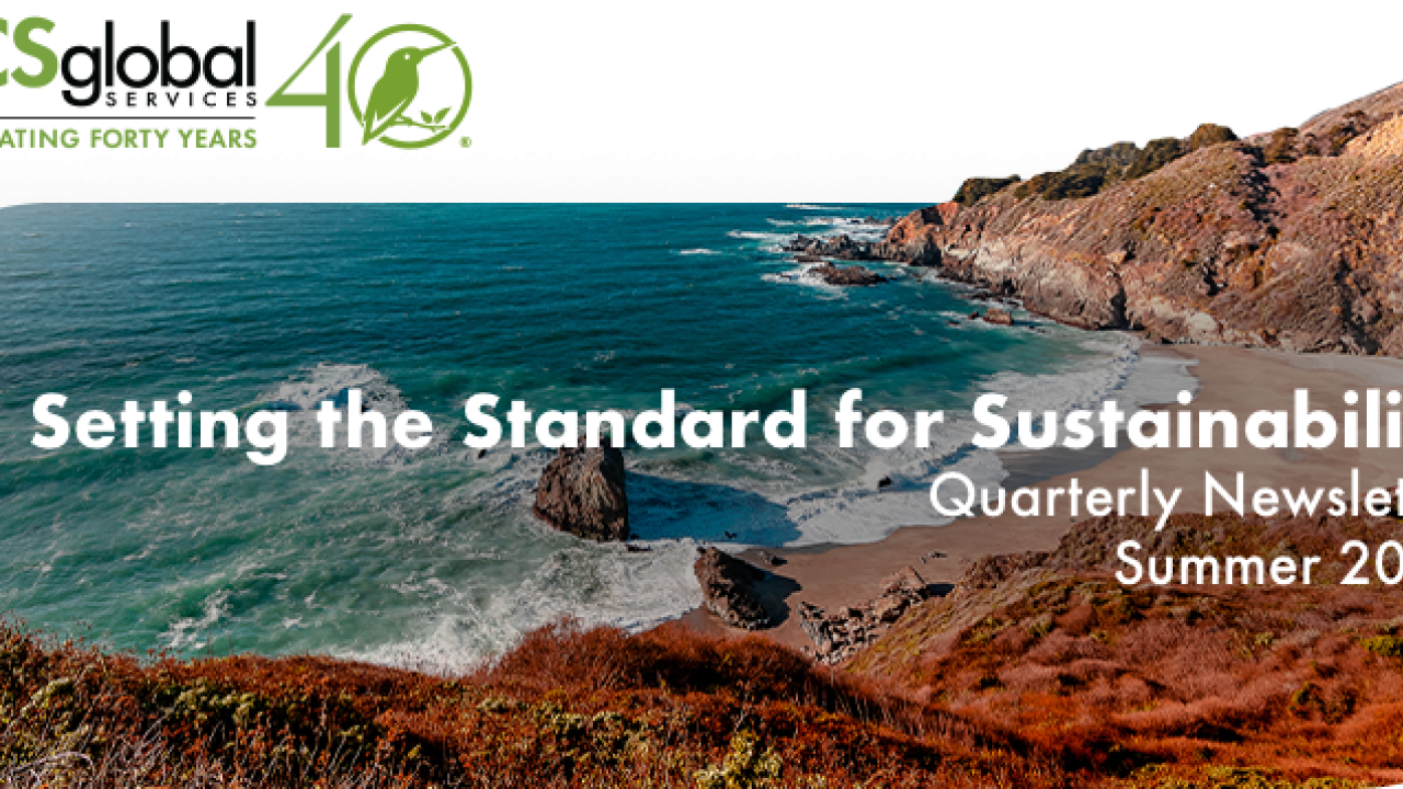 SCS Global Services Newsletter Summer 2024