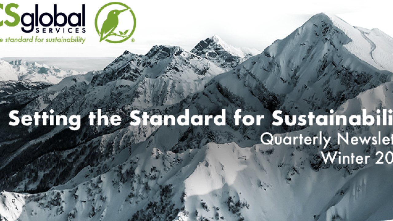 SCS Global Services Quarterly Technical Newsletter - Winter 2024