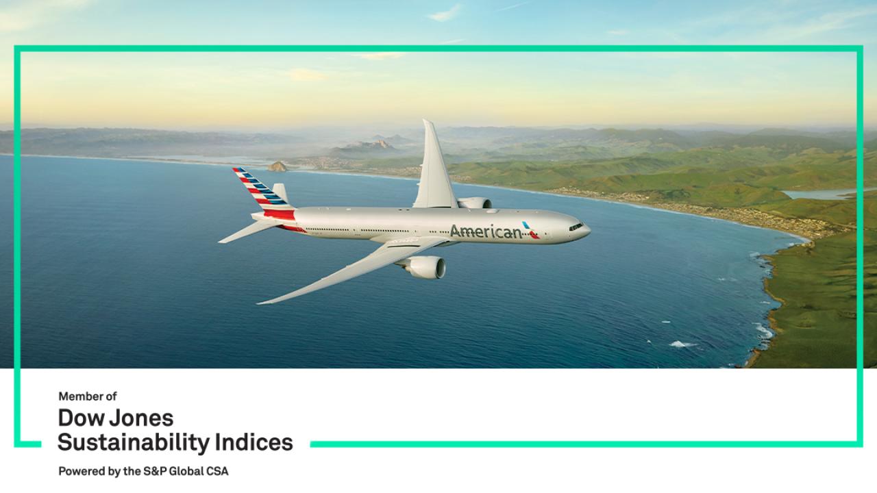 American airlines plane