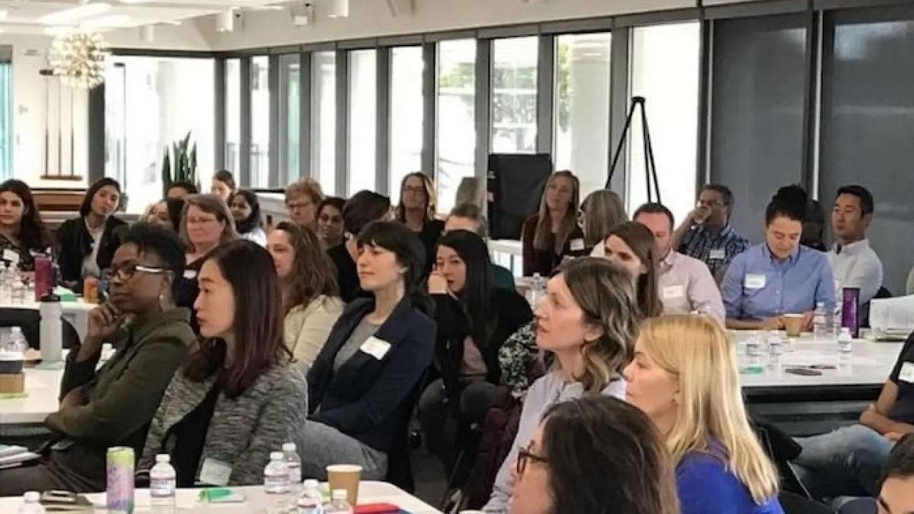 Attendees at a Women in Nielsen (WIN) conference