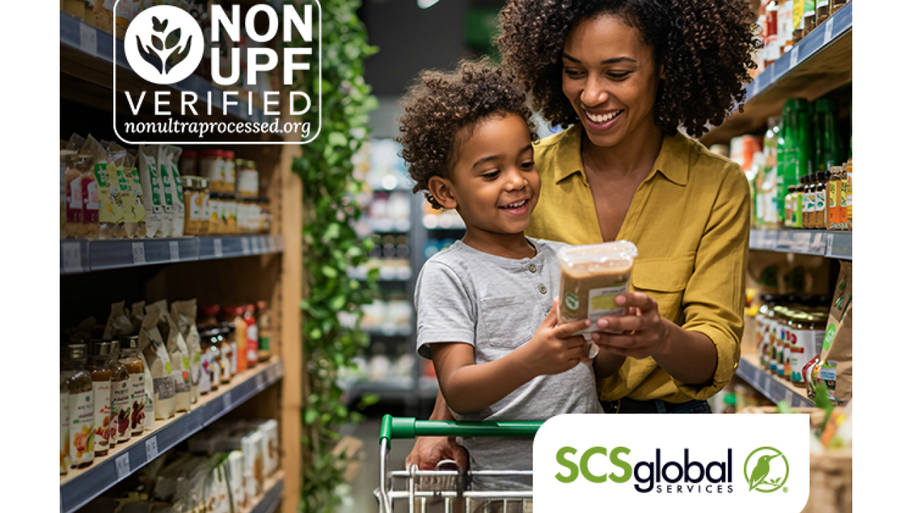 SCS Complimentary Webinar: Non-Ultra Processed Foods (Non-UPF) Verification: Requirements, Process & Benefits