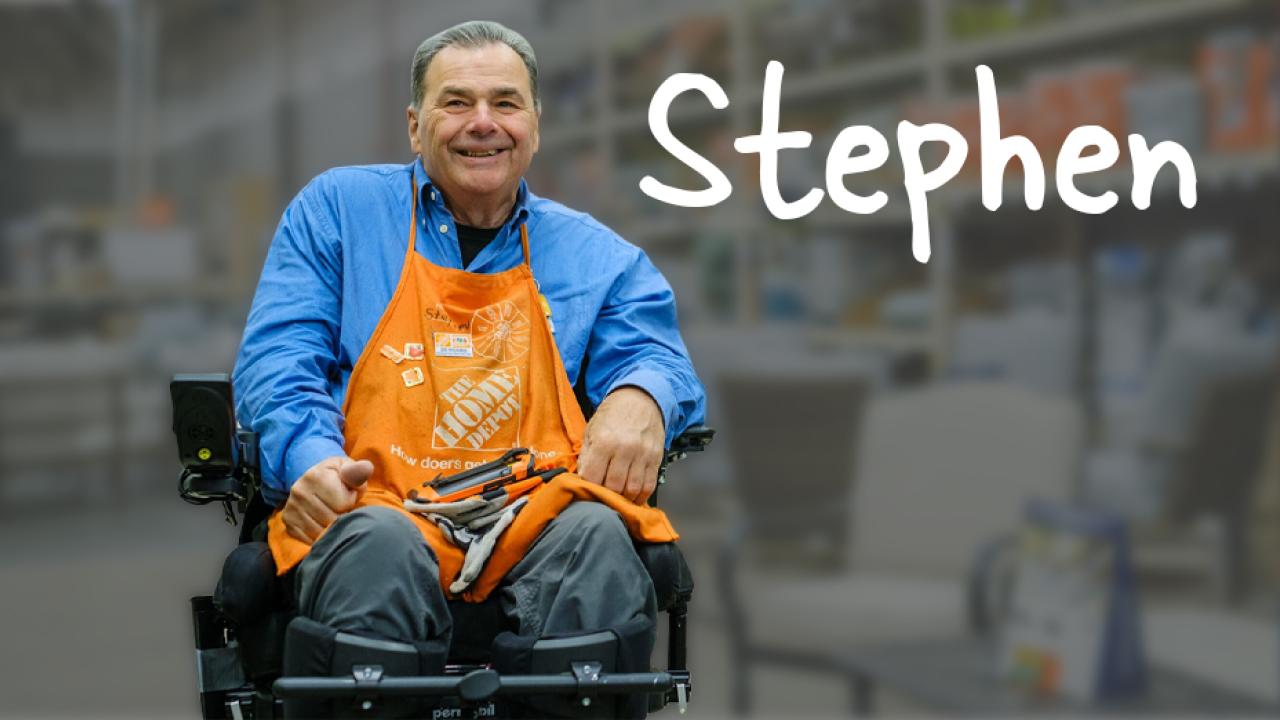 The Home Depot Associate Stephen.