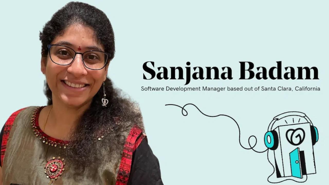 Sanjana Badam, Software development manager, GoDaddy.