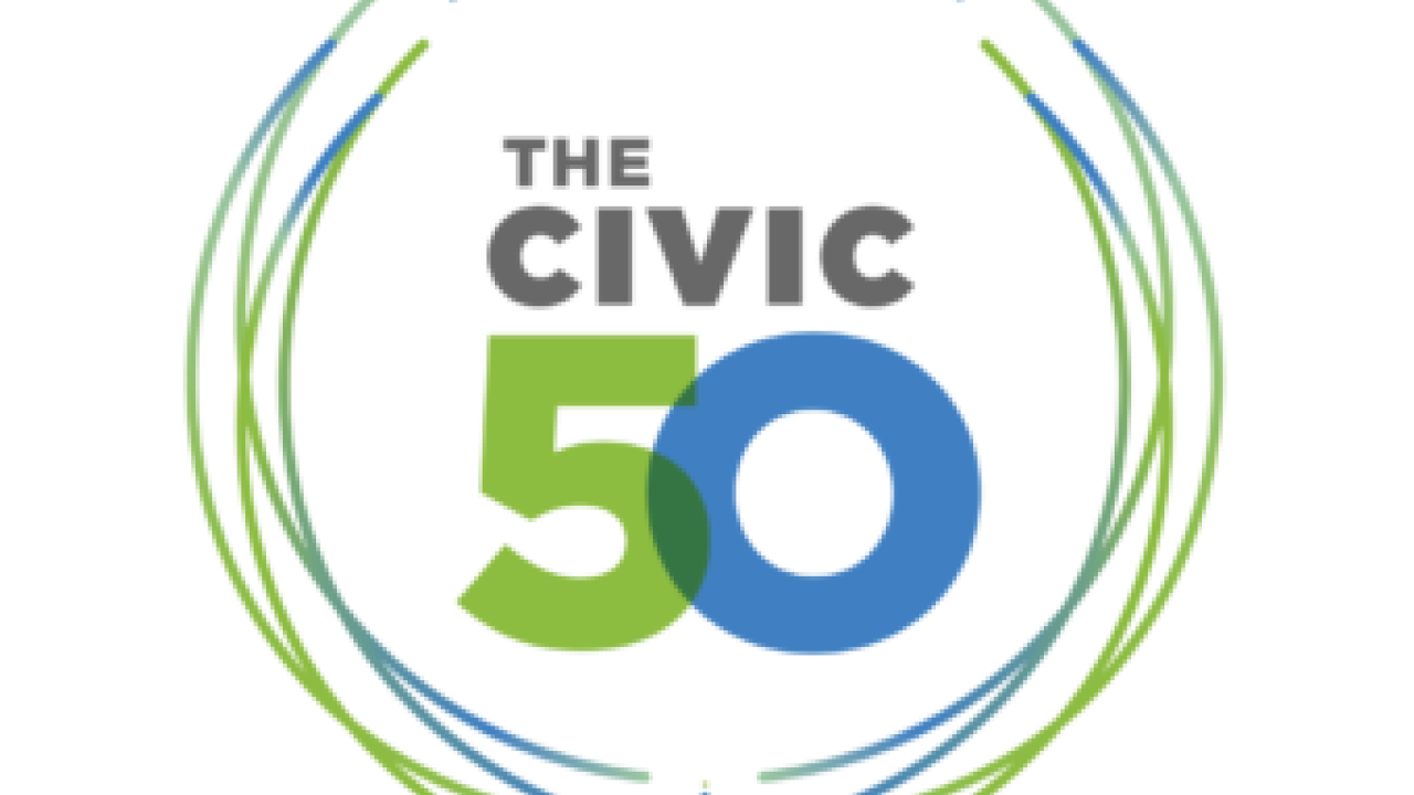 The Civic 50 logo