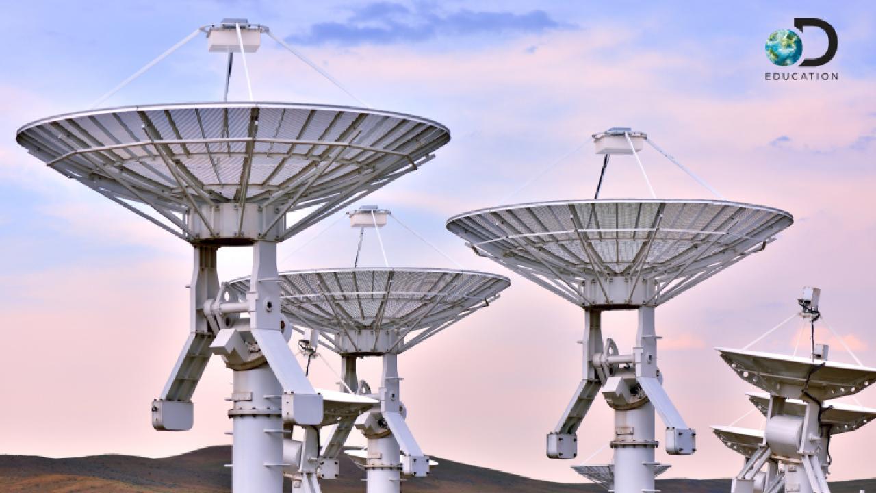 photo of satellite dishes 