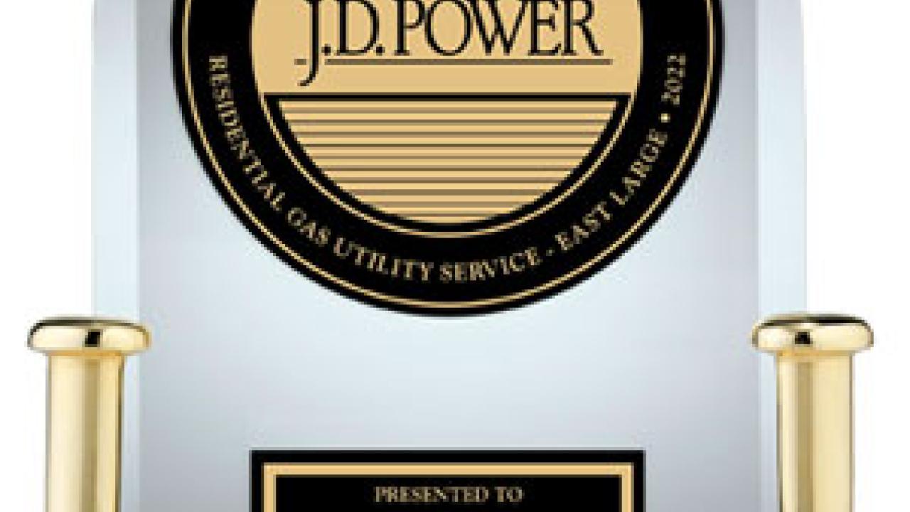 PSEG J.D Power 2022 Gas Utility Residential Customer Satisfaction Award.