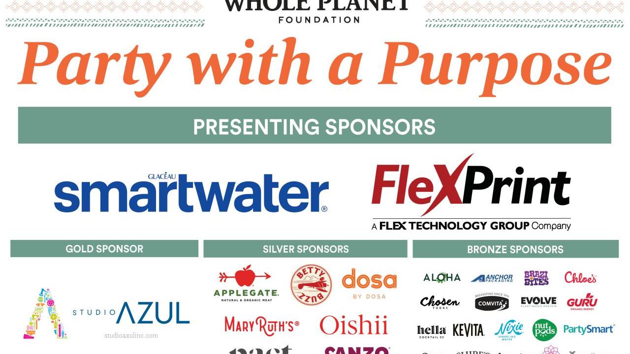 "Party with a Purpose"