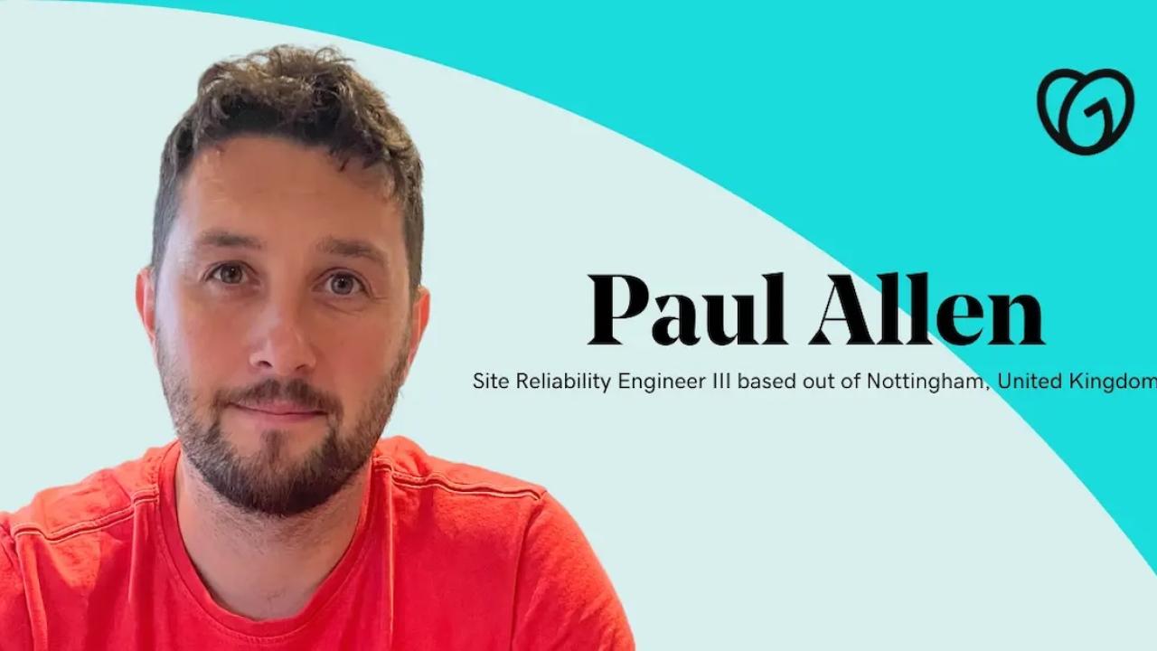 Paul Allen, Site Reliability Engineer, GoDaddy