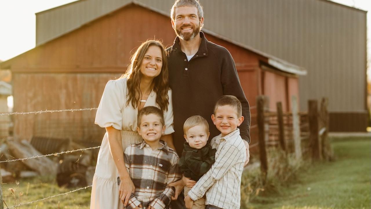 Perry and family