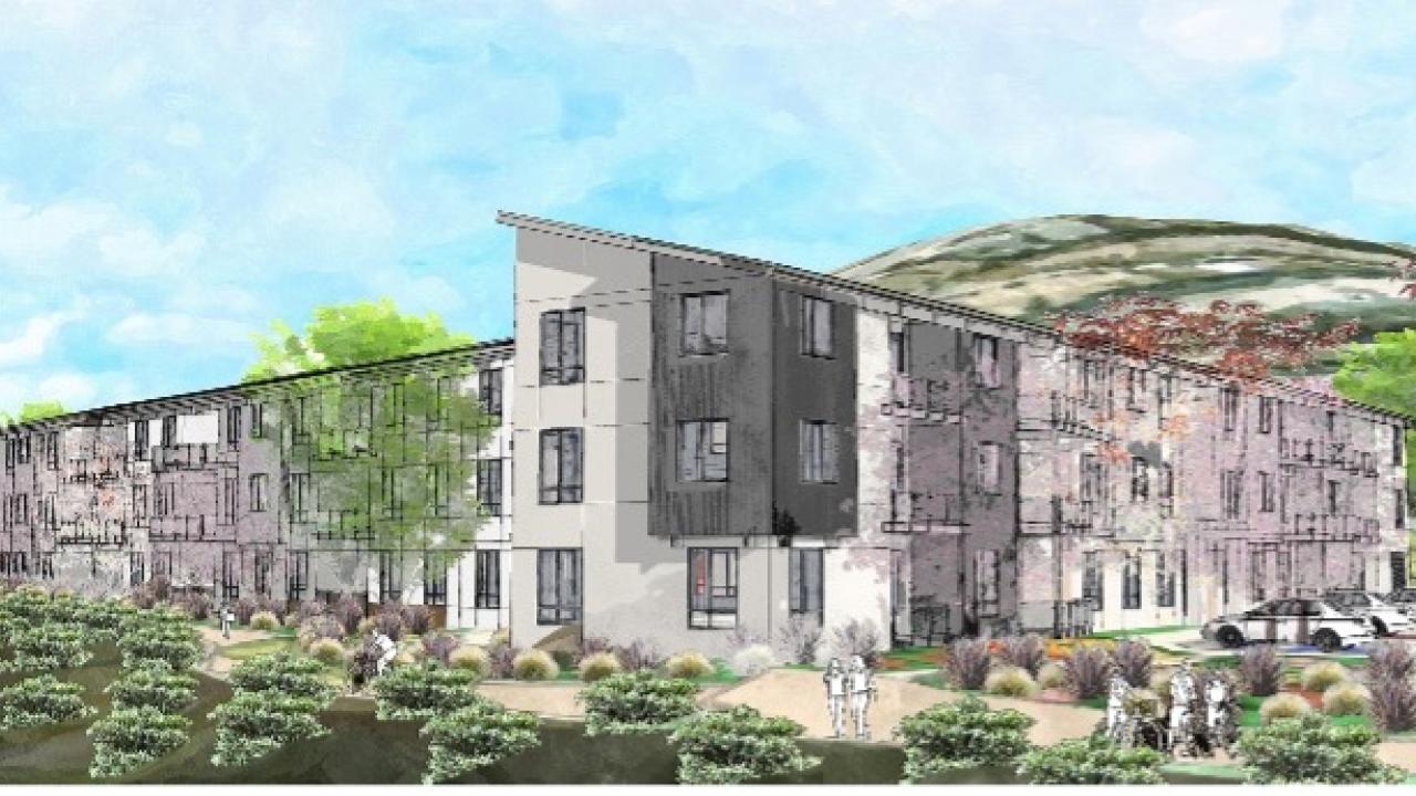 Petaluma Place artists rendering.