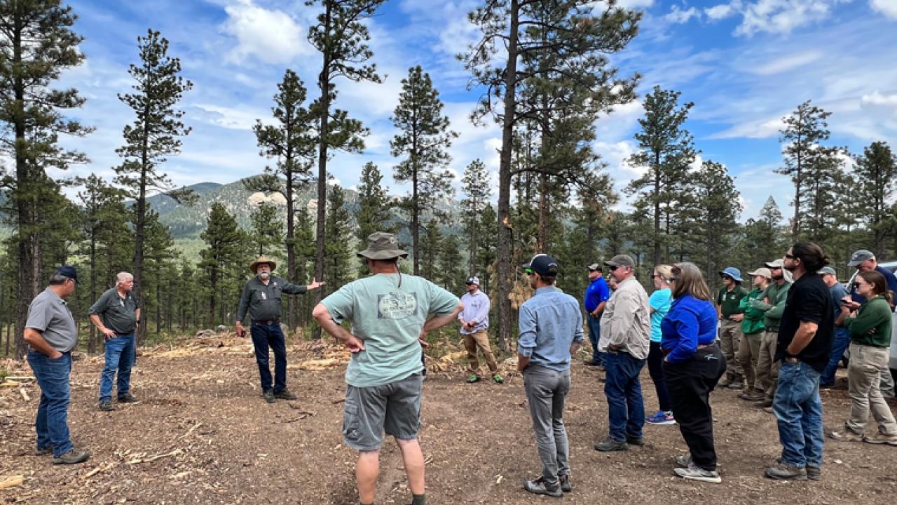 Philmont Scout Ranch (in NM) gathering to share information with ranchers and other land mangers about best practices for forest management post fire
