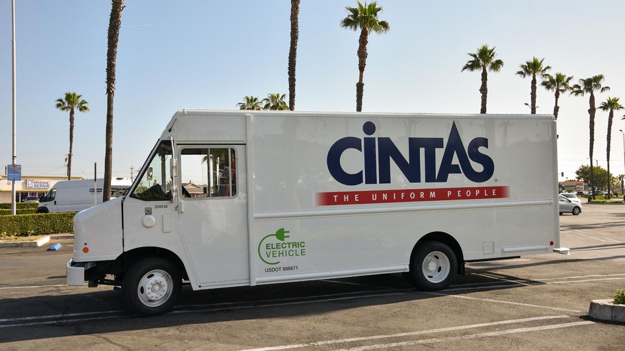 Cintas electric vehicle