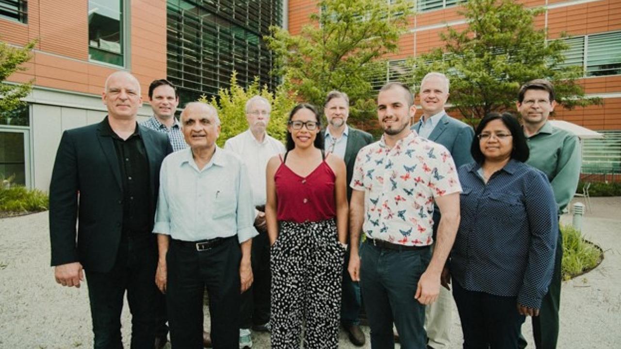 Company leaders and principal investigators gathered at the Danforth Center as they prepared to kick off the incubator's 11th cohort.