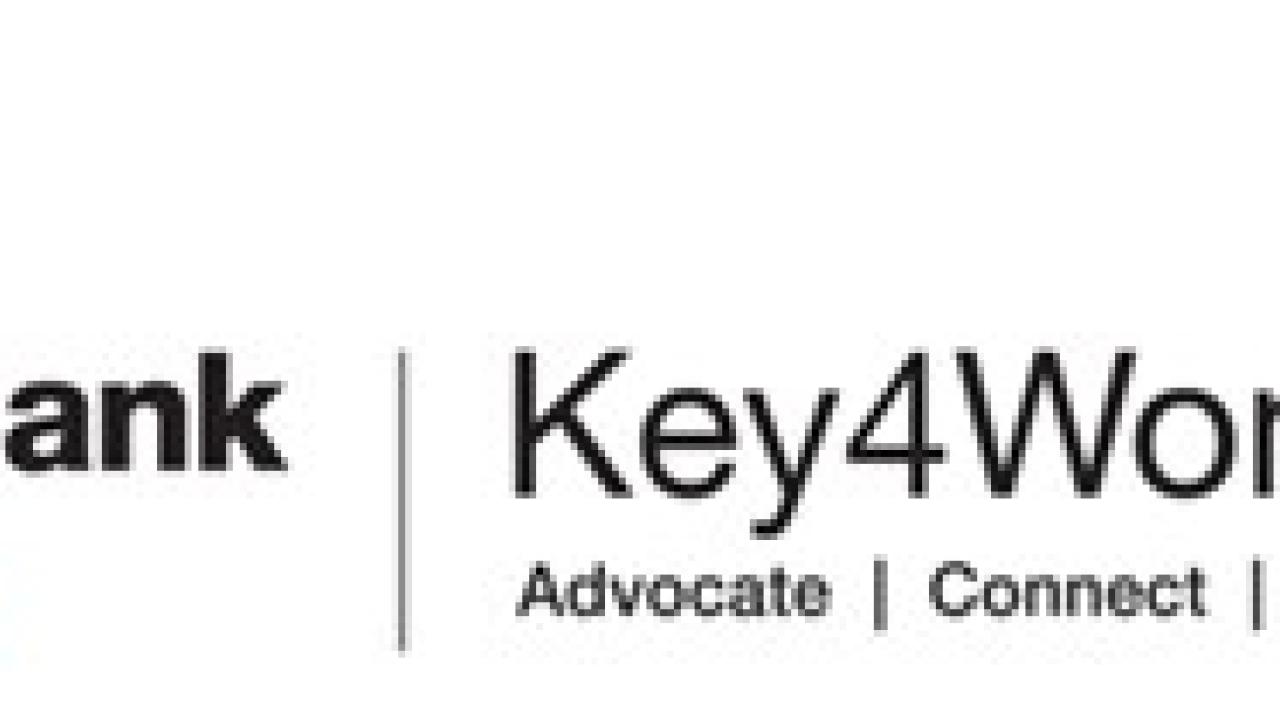 KeyBank and Key4Women logo.