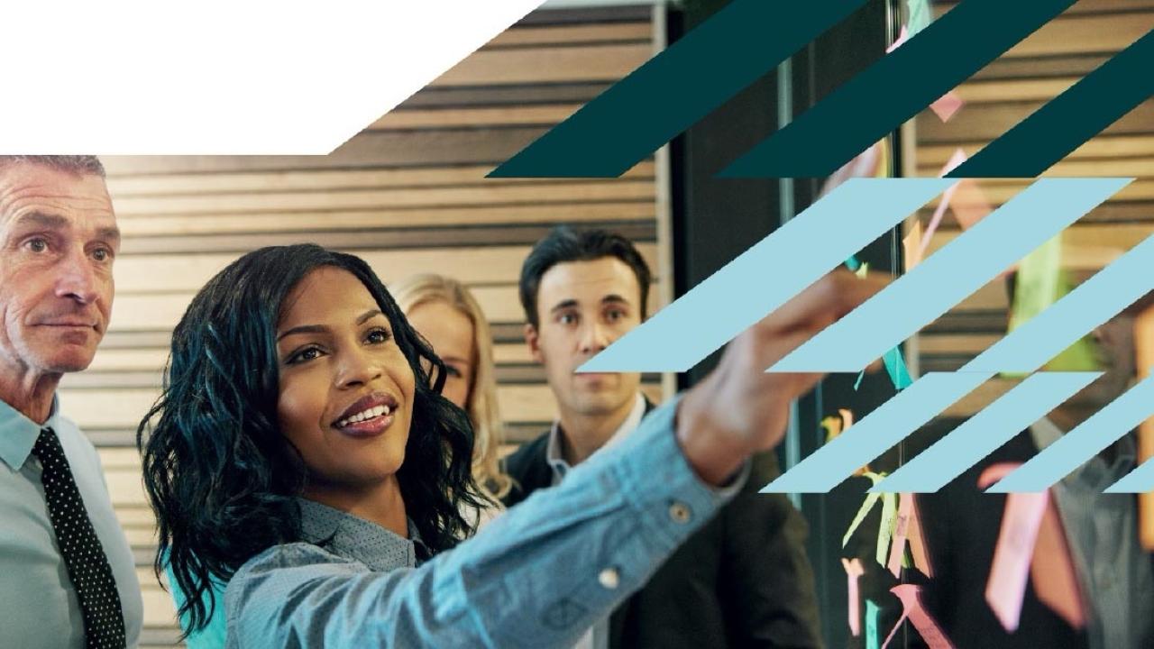 people in a meeting together