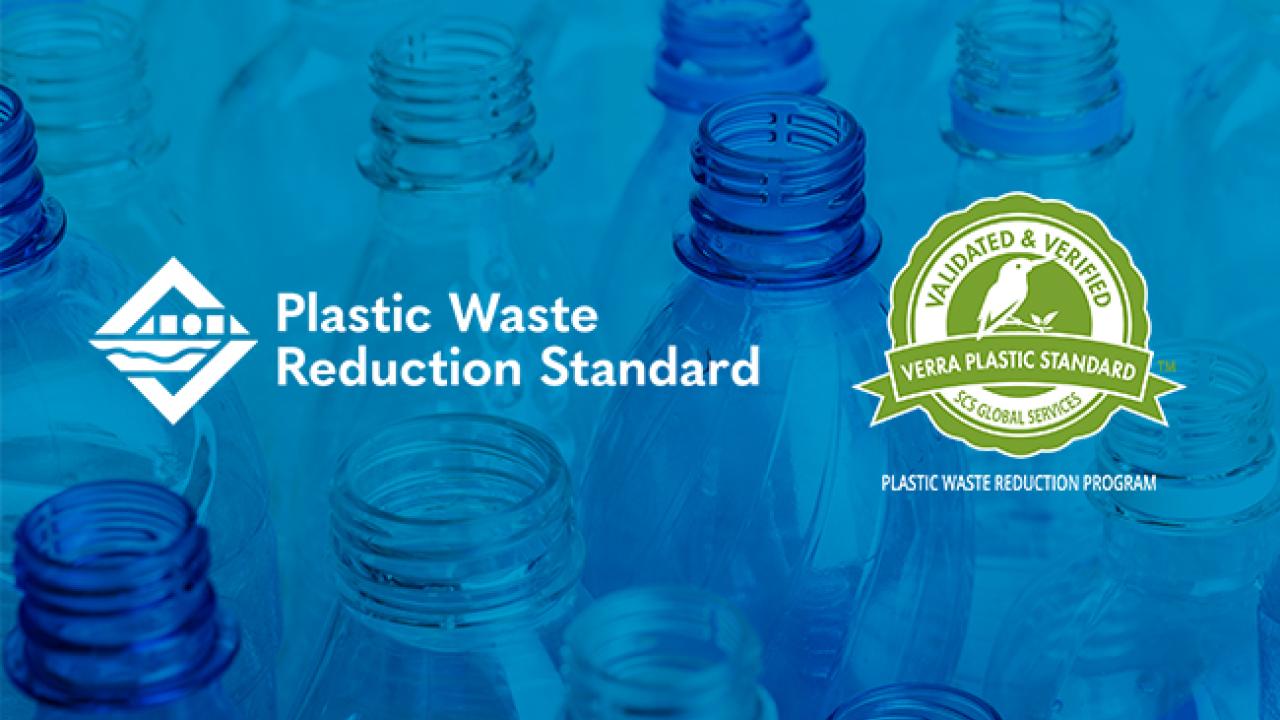 Plastic Waste Reduction Now Verified by SCS Global Services Under the Verra Plastic Standard