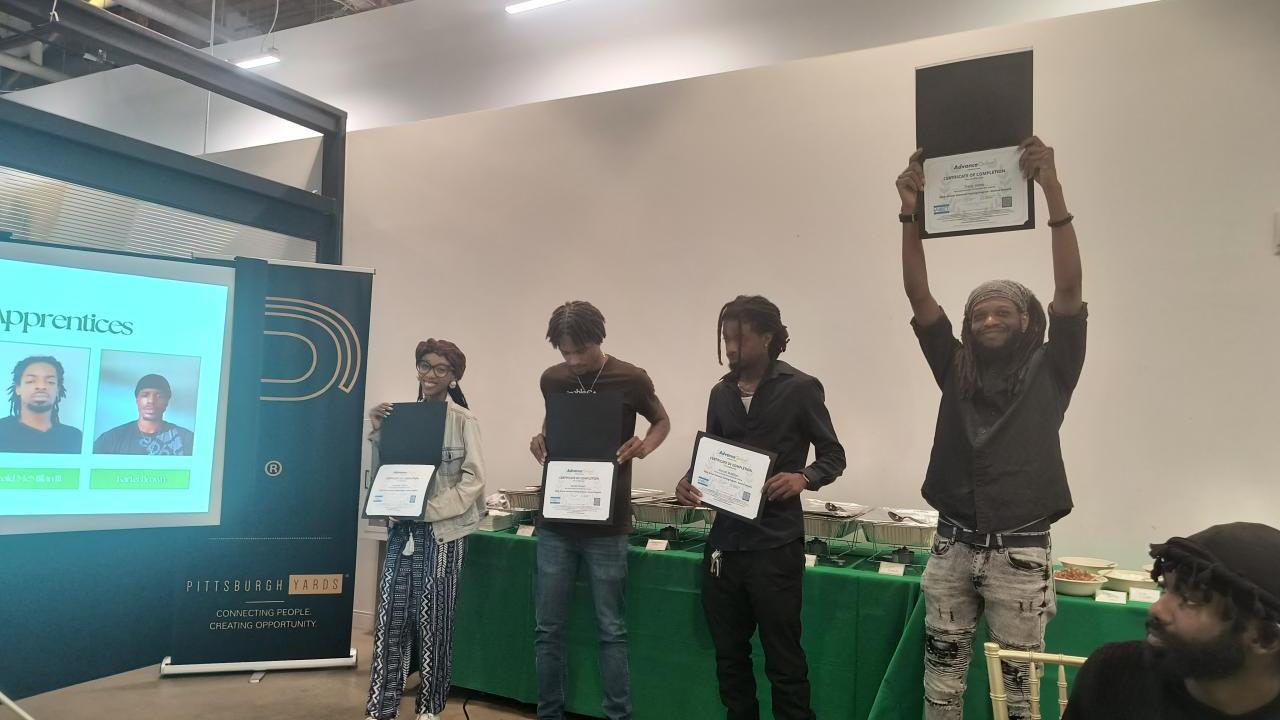 Pre-Apprentice Certificate Ceremony at SGF
