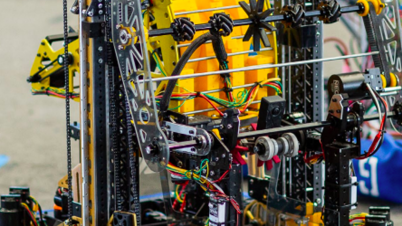 Qualcomm and FIRST robot