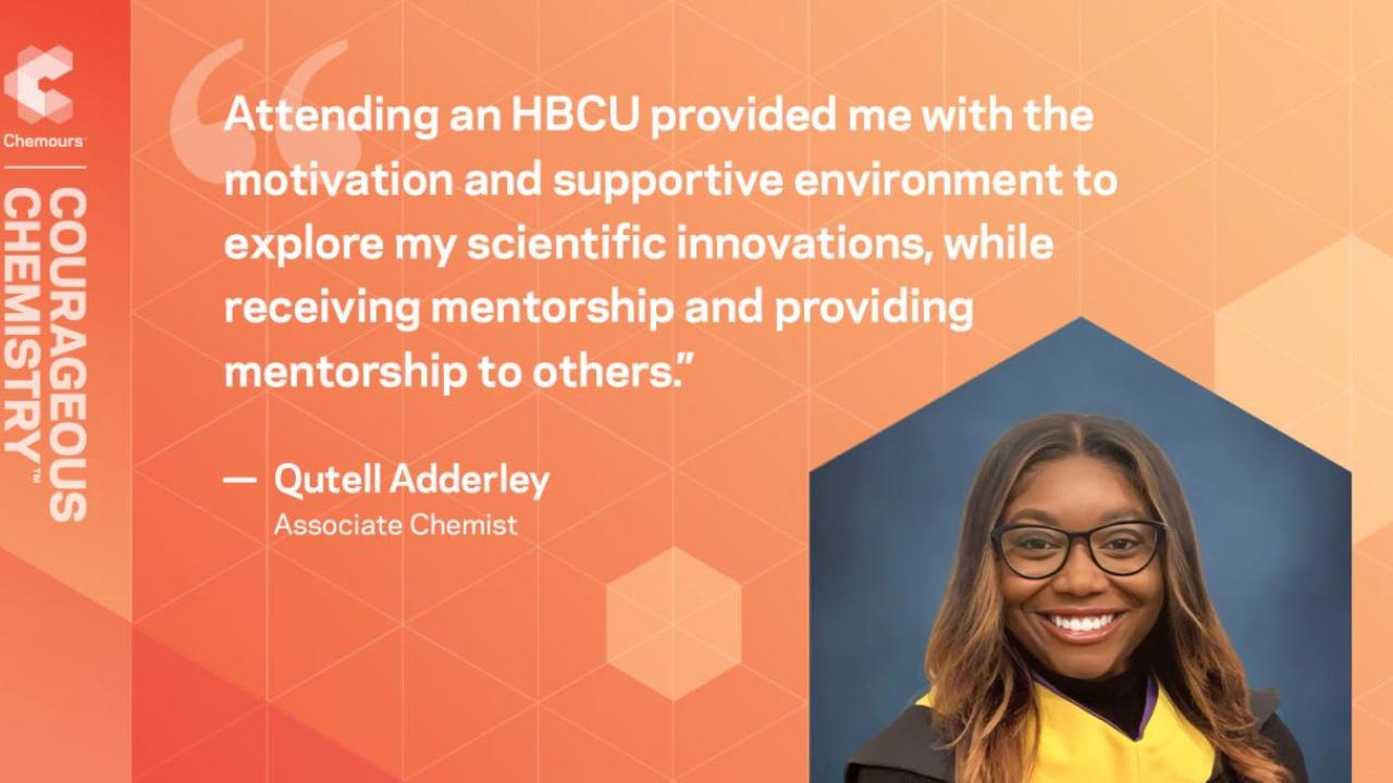 Qutell Adderley and quote