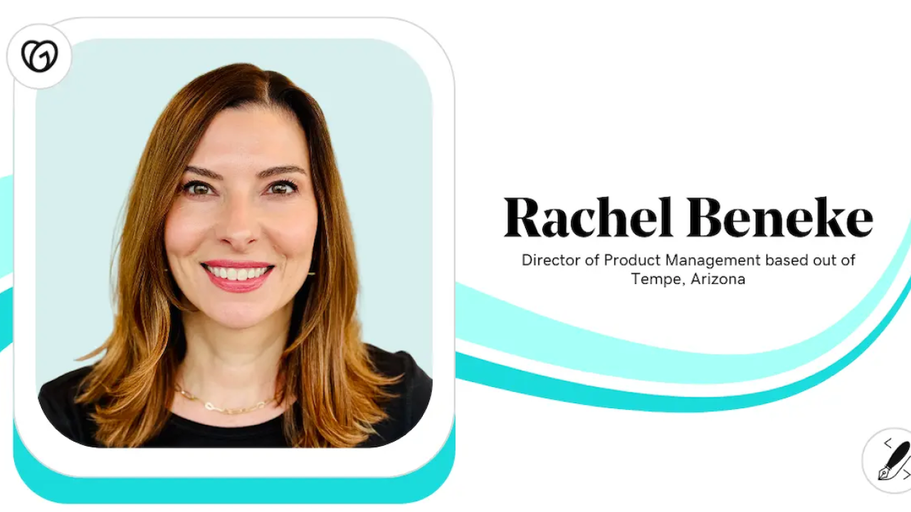 Rachel Beneke, Director of Product Management, GoDaddy.
