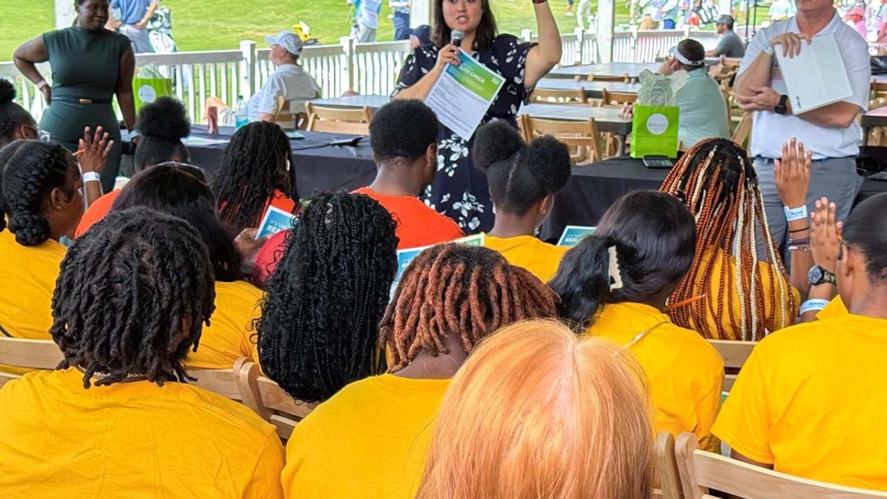 Students attending Regions’ Reality Check