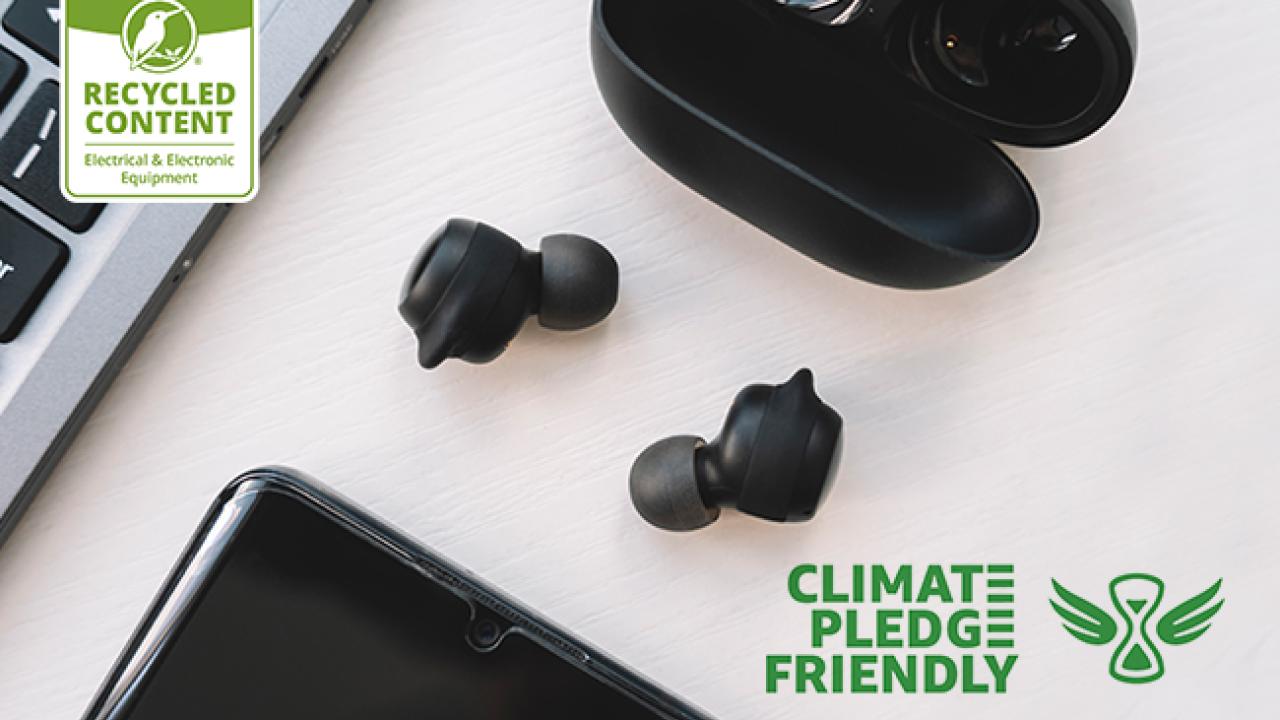 Amazon Climate Pledge Friendly Program Now Includes SCS Recycled Content Certification for Electrical and Electronic Equipment 