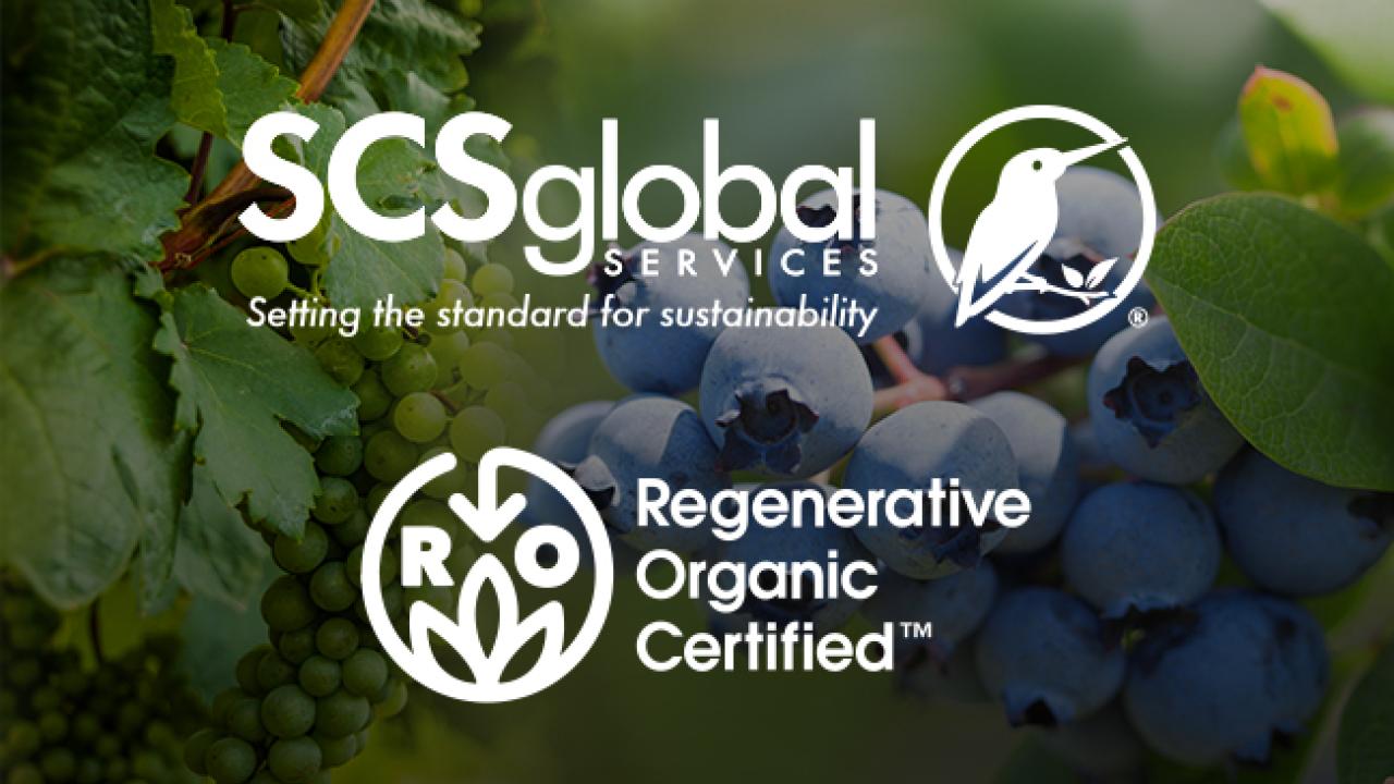 Regenerative Organic Certification Program Approves SCS Global Services as Certification Body