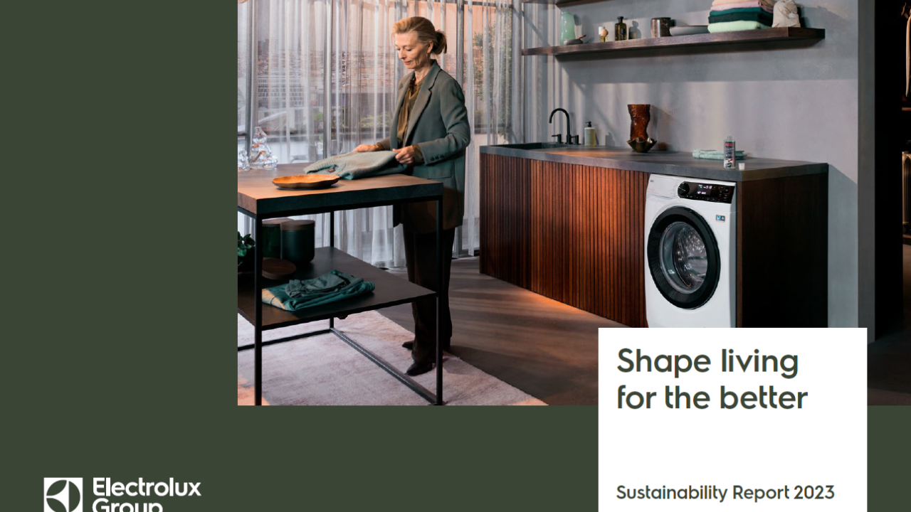 Sustainability Report Cover