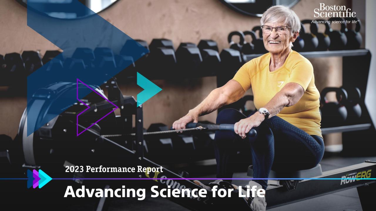 woman sitting on a rowing machine with "Advancing Science for Life"