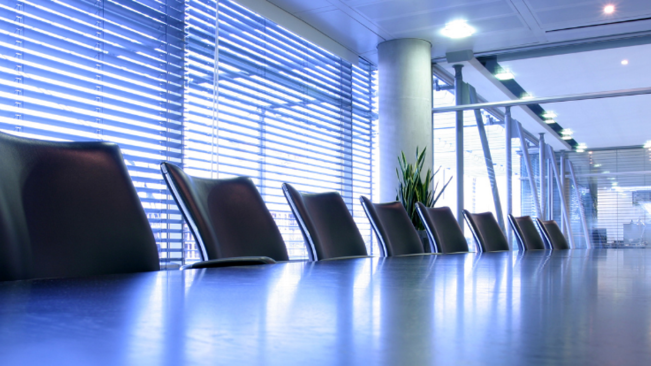 empty conference room