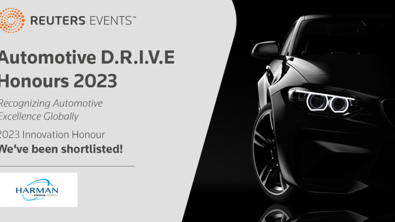 Reuters Events: Automotive D.R.I.V.E Honours 2023. Recognizing automotive excellence everywhere.