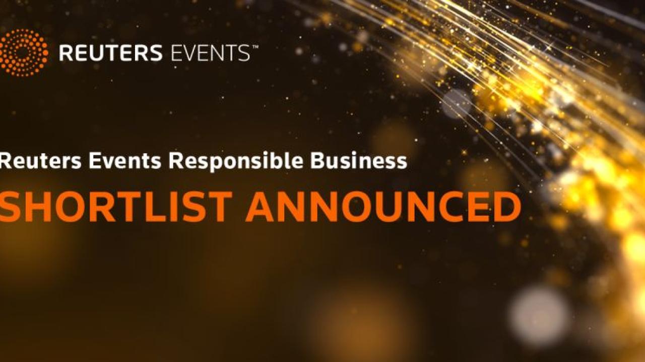 Reuters Events Responsible Business Shortlist Announced