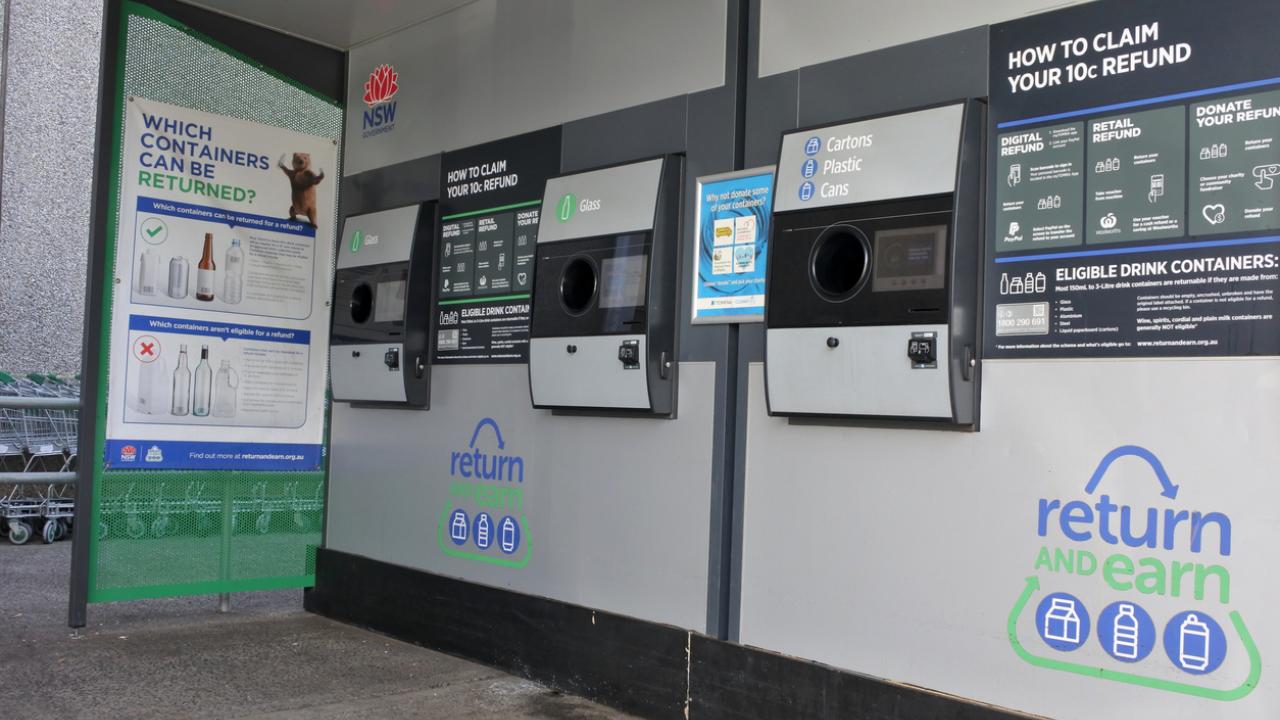 Reverse vending machines