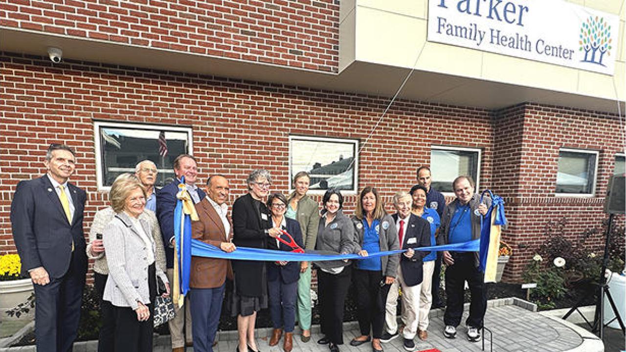 Ribbon cutting ceremony