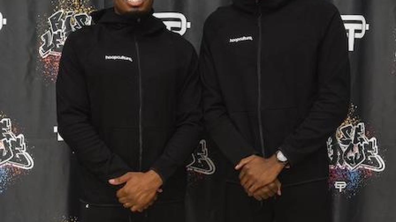 The Rise League Co-Founders Dwight and Dmitri Thompson.