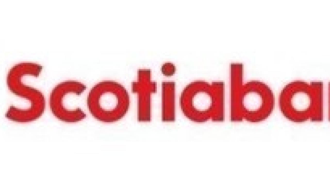 Scotiabank Red logo.