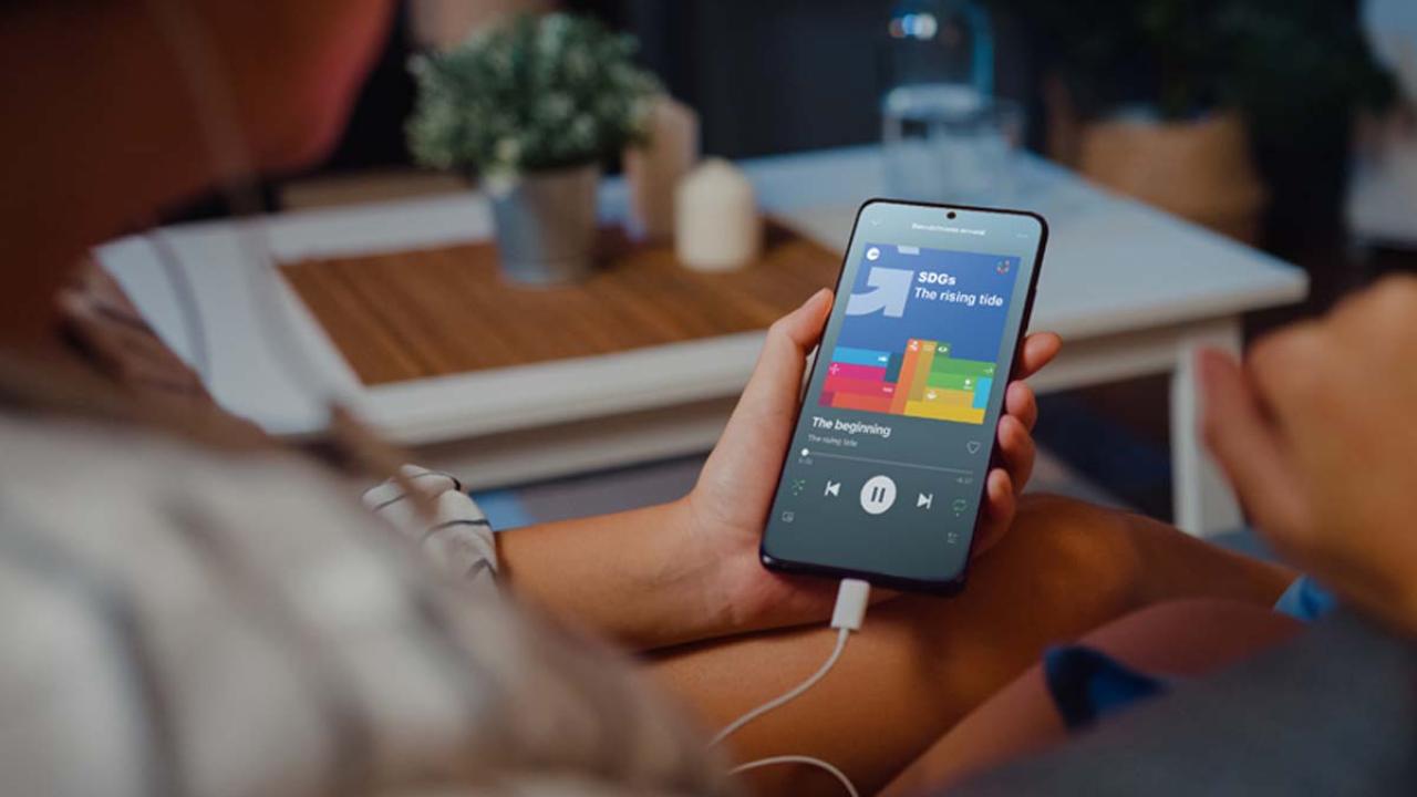 Global Reporting Initiative's podcast series on the SDGs, The Rising Tide