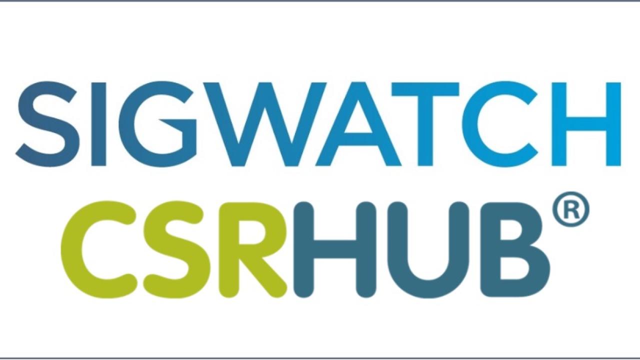 SIGWATCH and CSRHUB logos