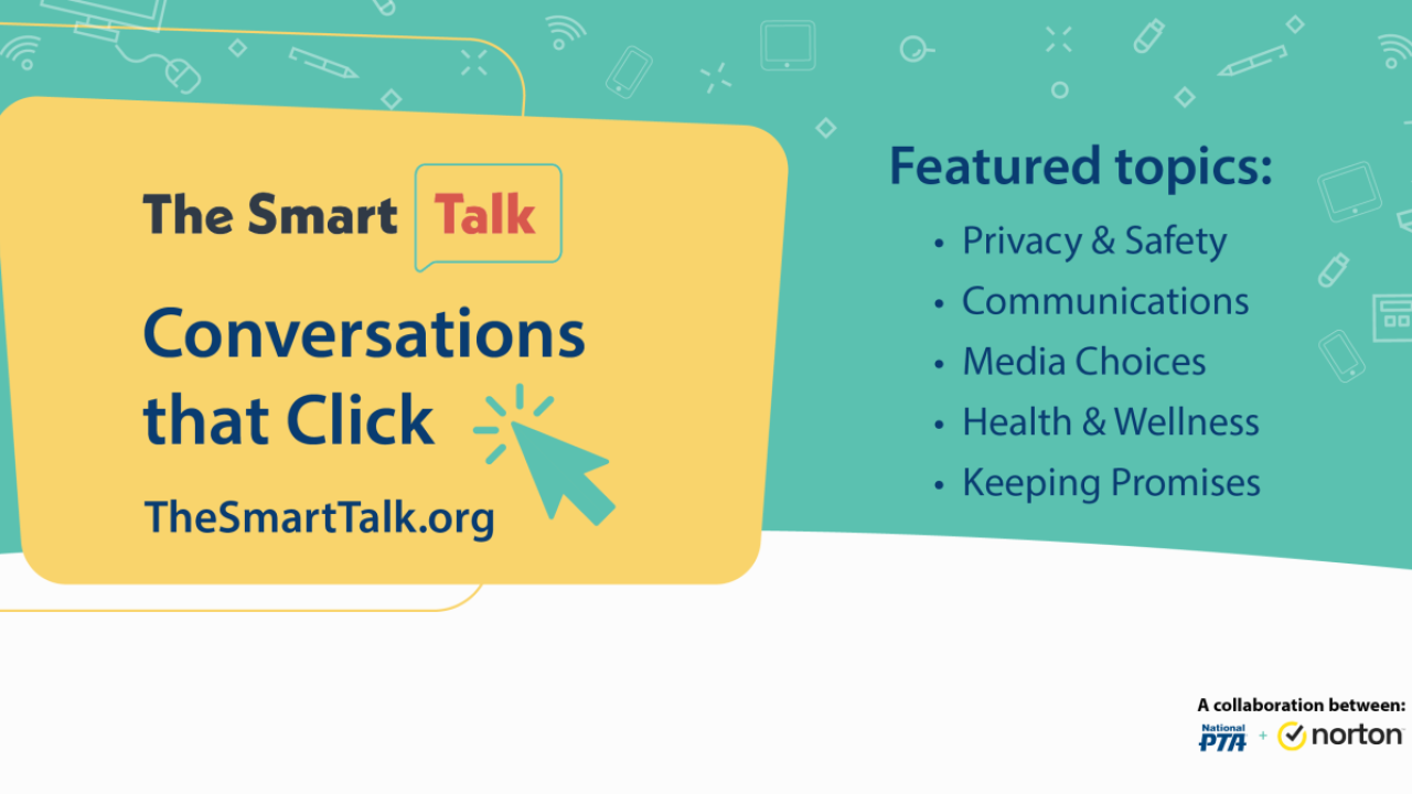 Graphic detailing The Smart Talk's featured topics