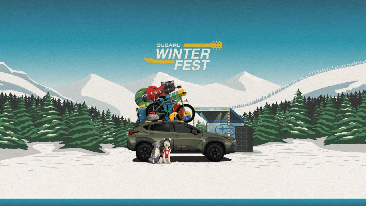 Subaru WinterFest 2024 graphic