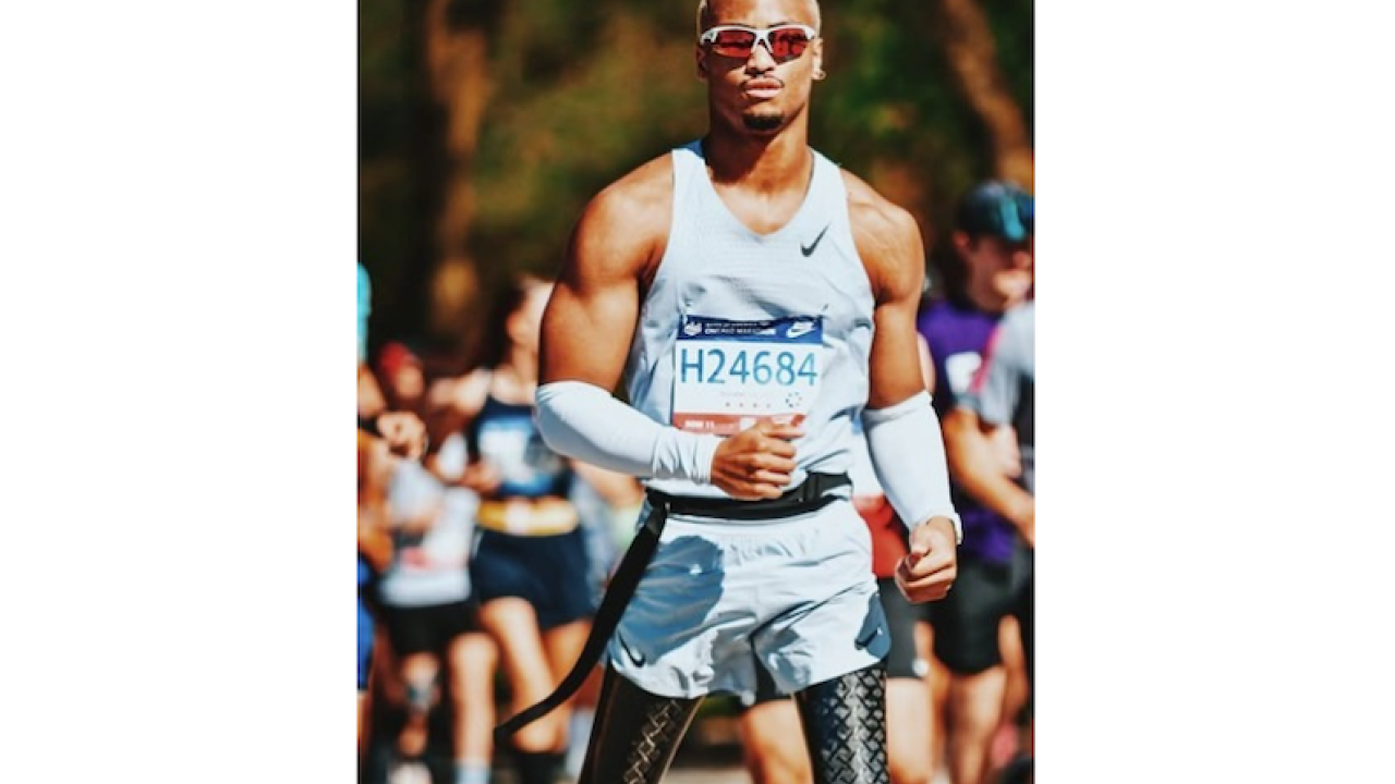 “I’ve never had legs, but I’ve always had drive." - Sabik Cohran