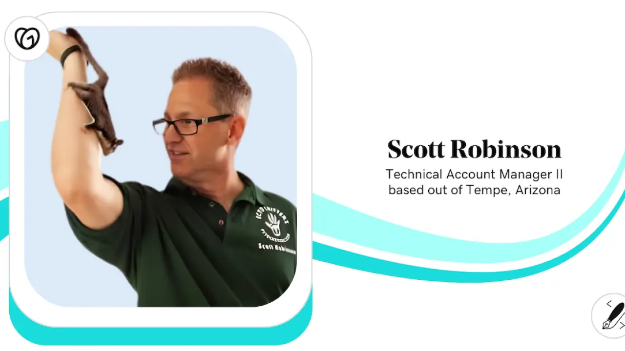 Scott Robinson, Technical Account Manager, GoDaddy.