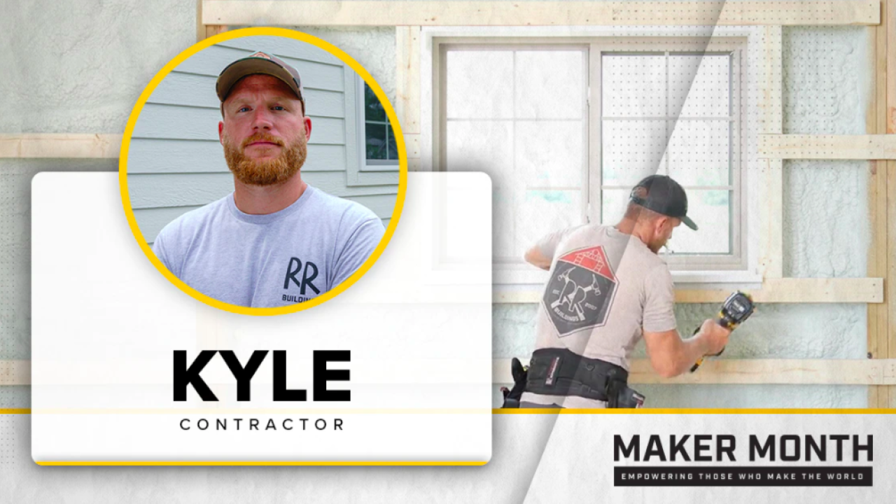 Maker Month headshot of Kyle Stumpenhorst