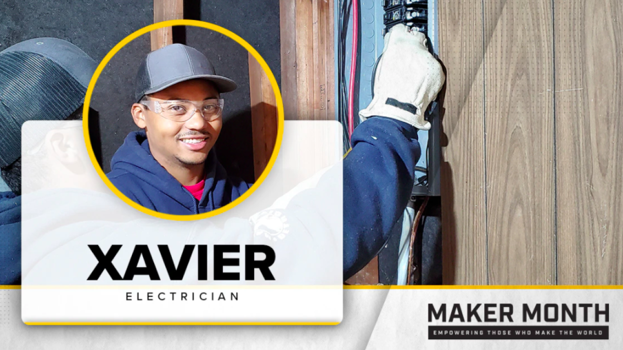 Xavier Owens Maker Month headshot
