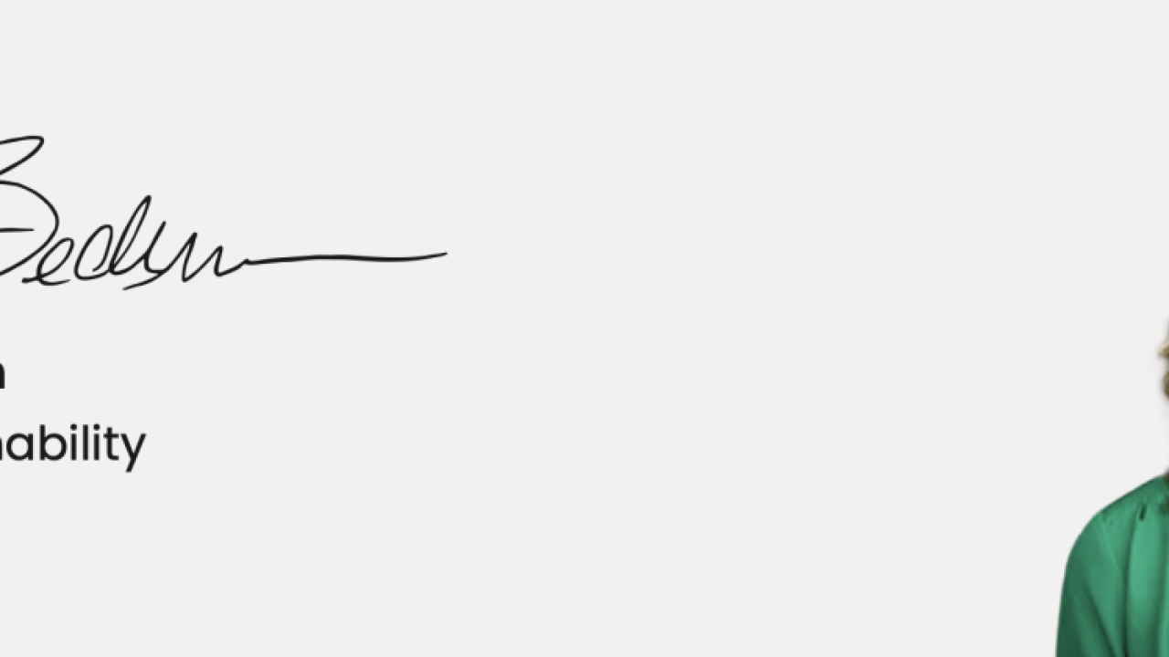 headshot and signature of Dana Beckman