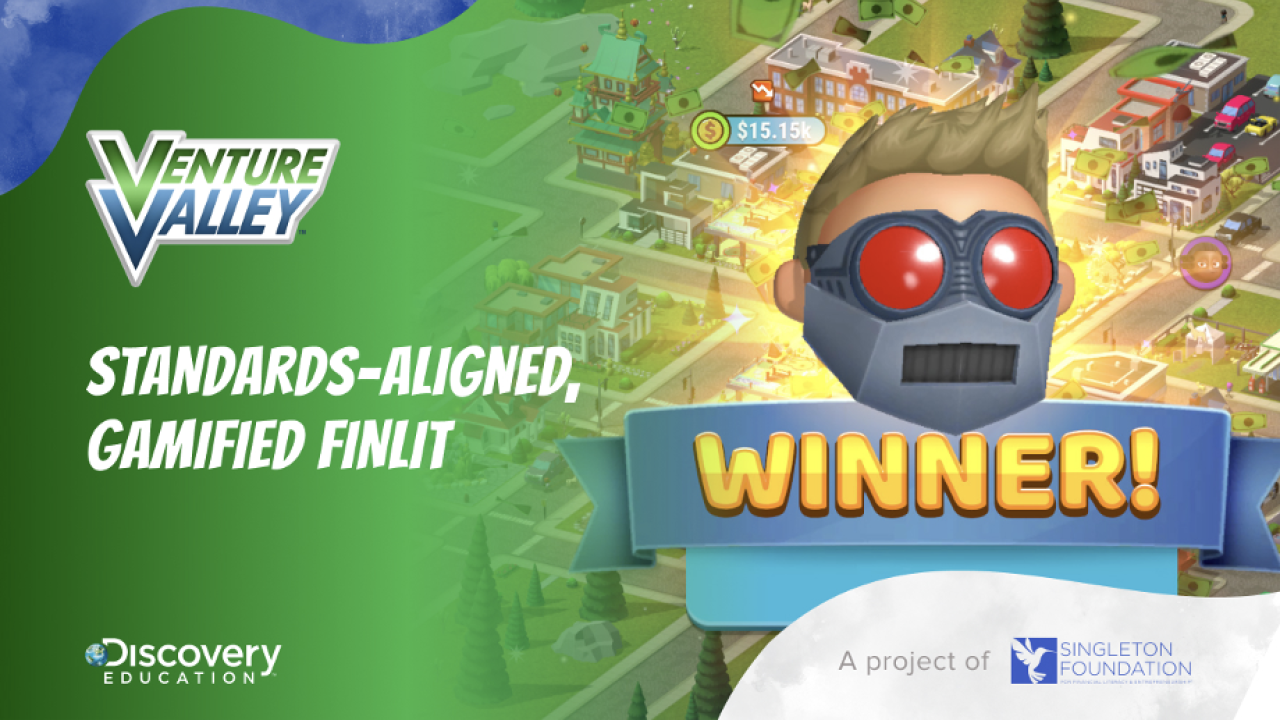 screen capture from Venture Valley Business Tycoon