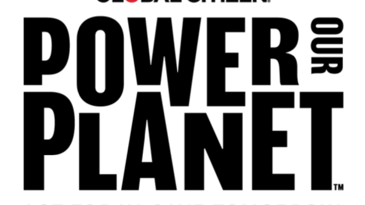 Global Citizen Power Our Planet logo