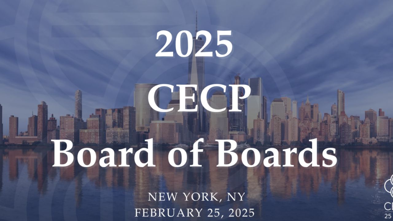 CECP Board of Boards
